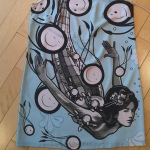 Summer dress w/ mermaid - the london police artist